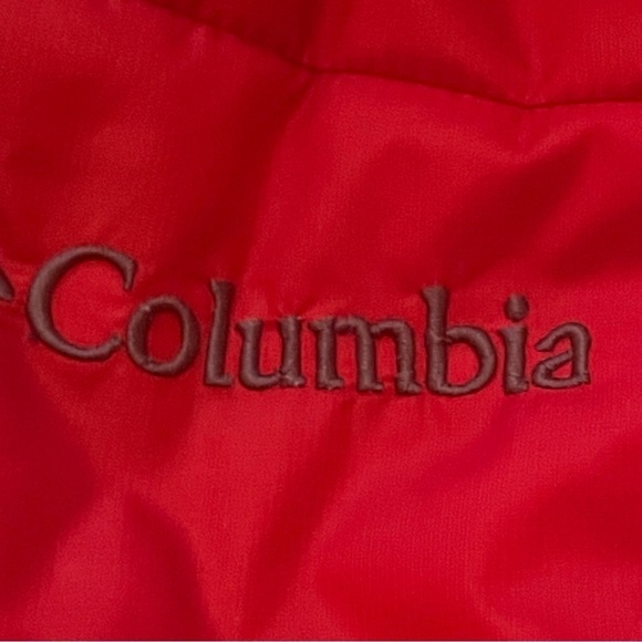 Columbia Mens Red Puffer Omni-heat Interchange Jacket Size M - Picture 6 of 14